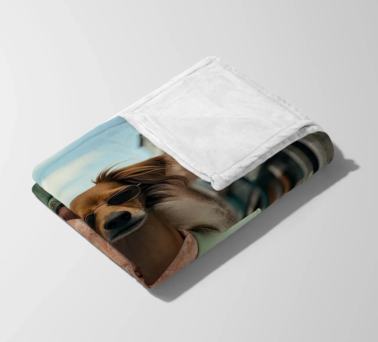 Samuel Fleecedecke von Affiches Chien Originales – Dogland