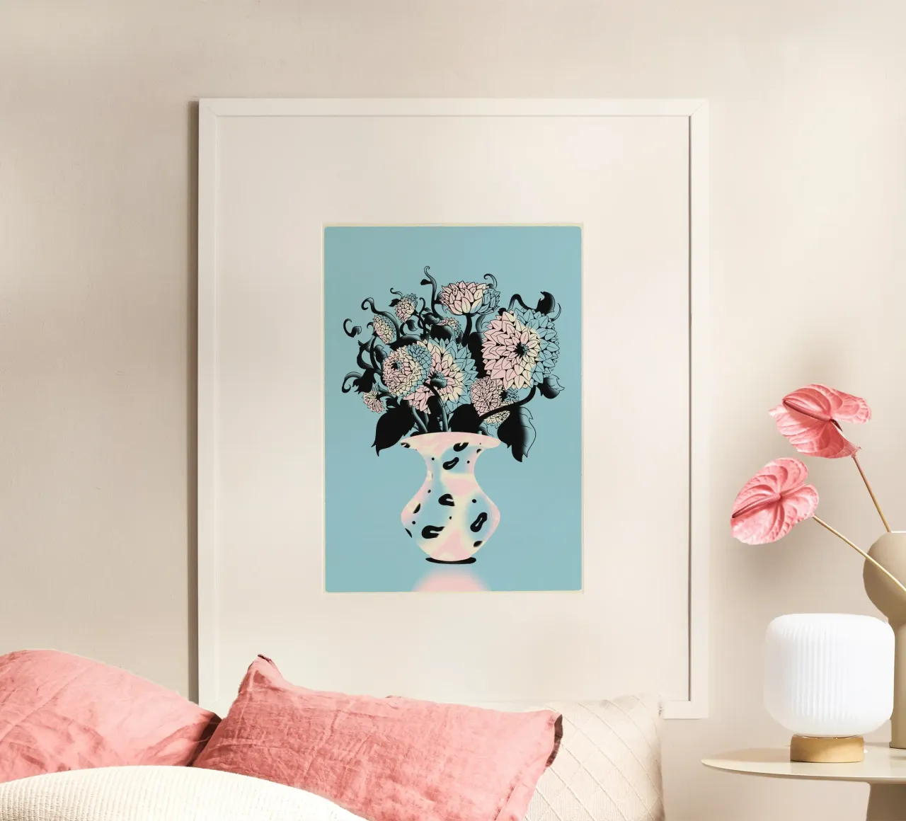 Royal Flowers poster da illustfire