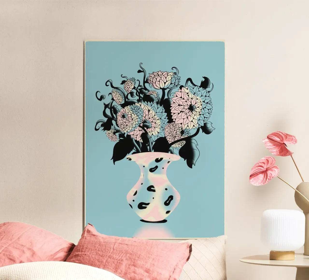 Royal Flowers poster da illustfire