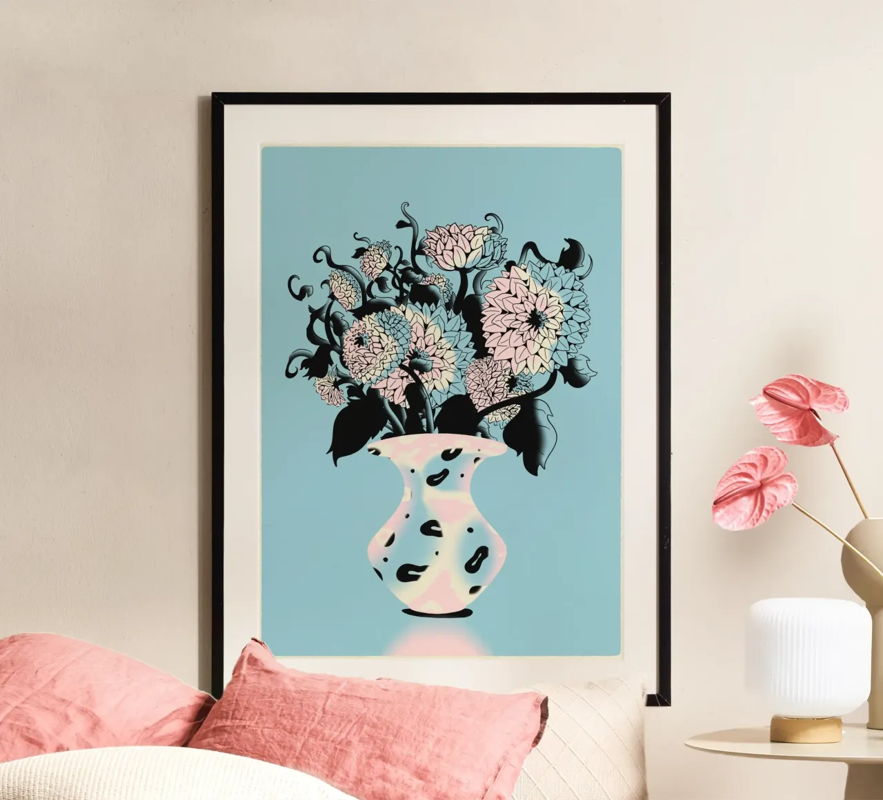 Royal Flowers poster da illustfire