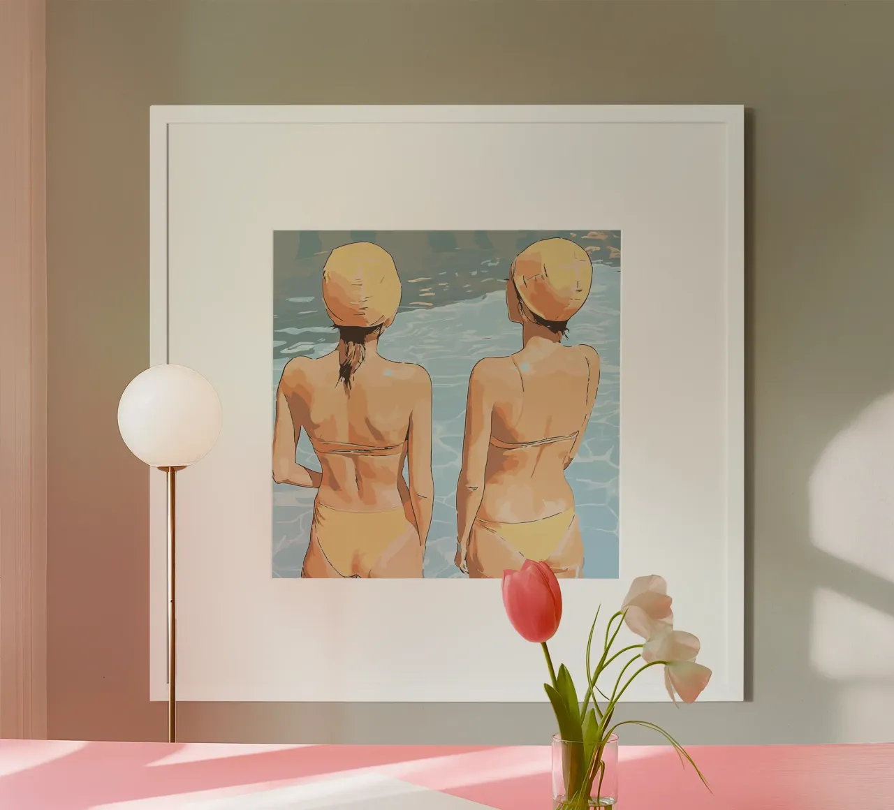 Olga e Clara poster da Rita