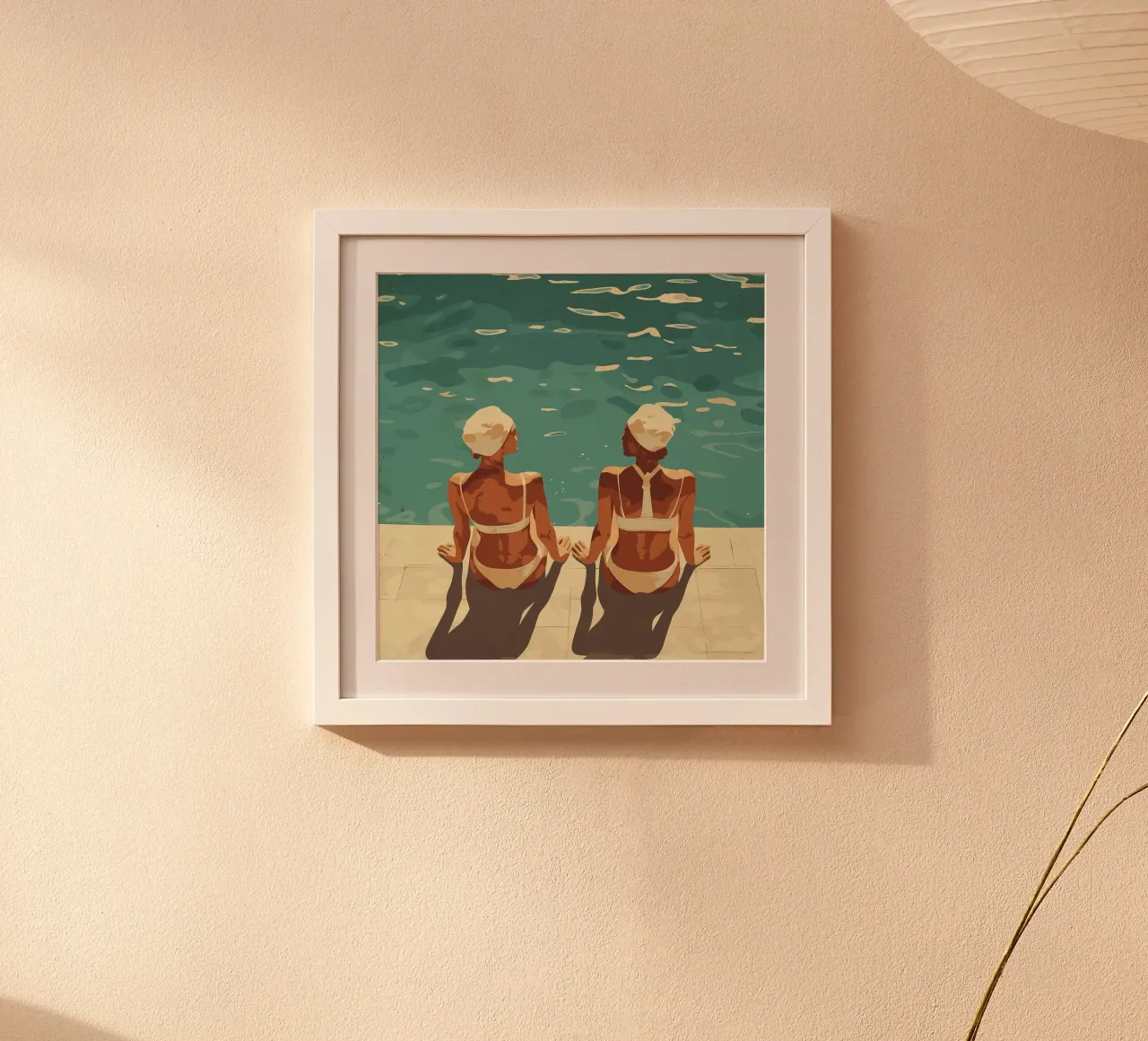 Donne in piscina poster da Rita