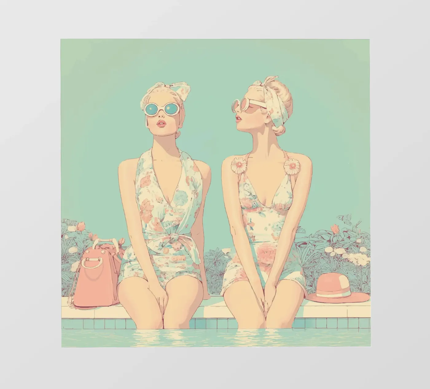 Rinfrescante telo in pvc da Rita