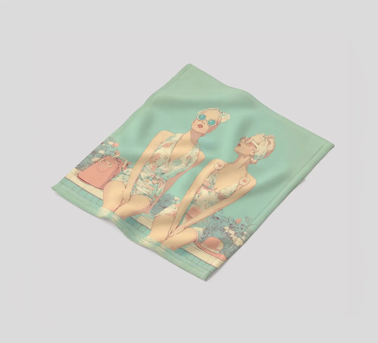 Refreshing fleece blanket by Rita