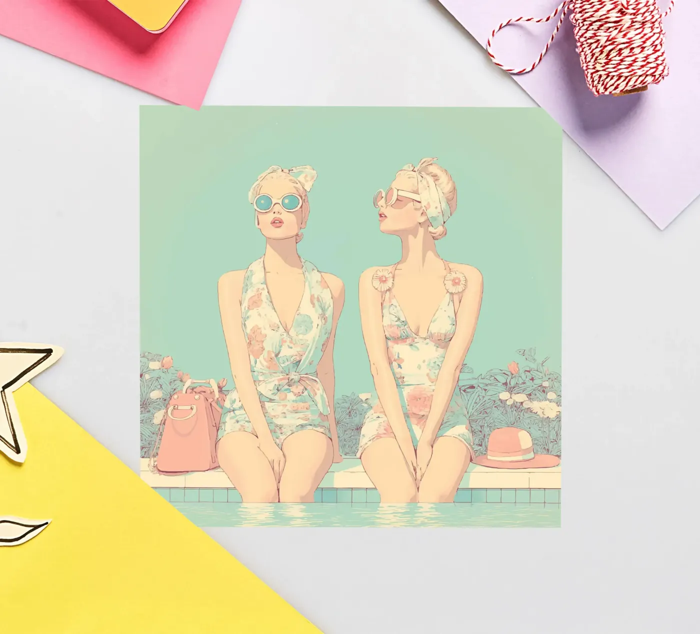 Refreshing sticker by Rita