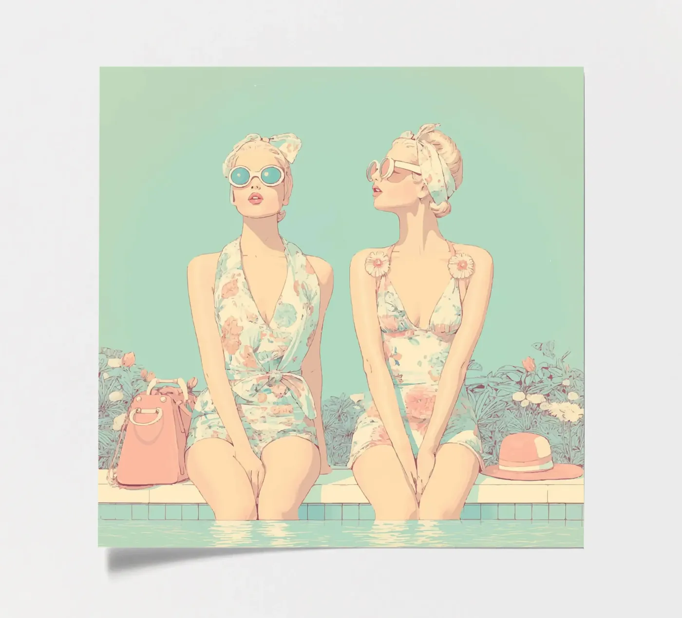 Refreshing sticker sheet by Rita