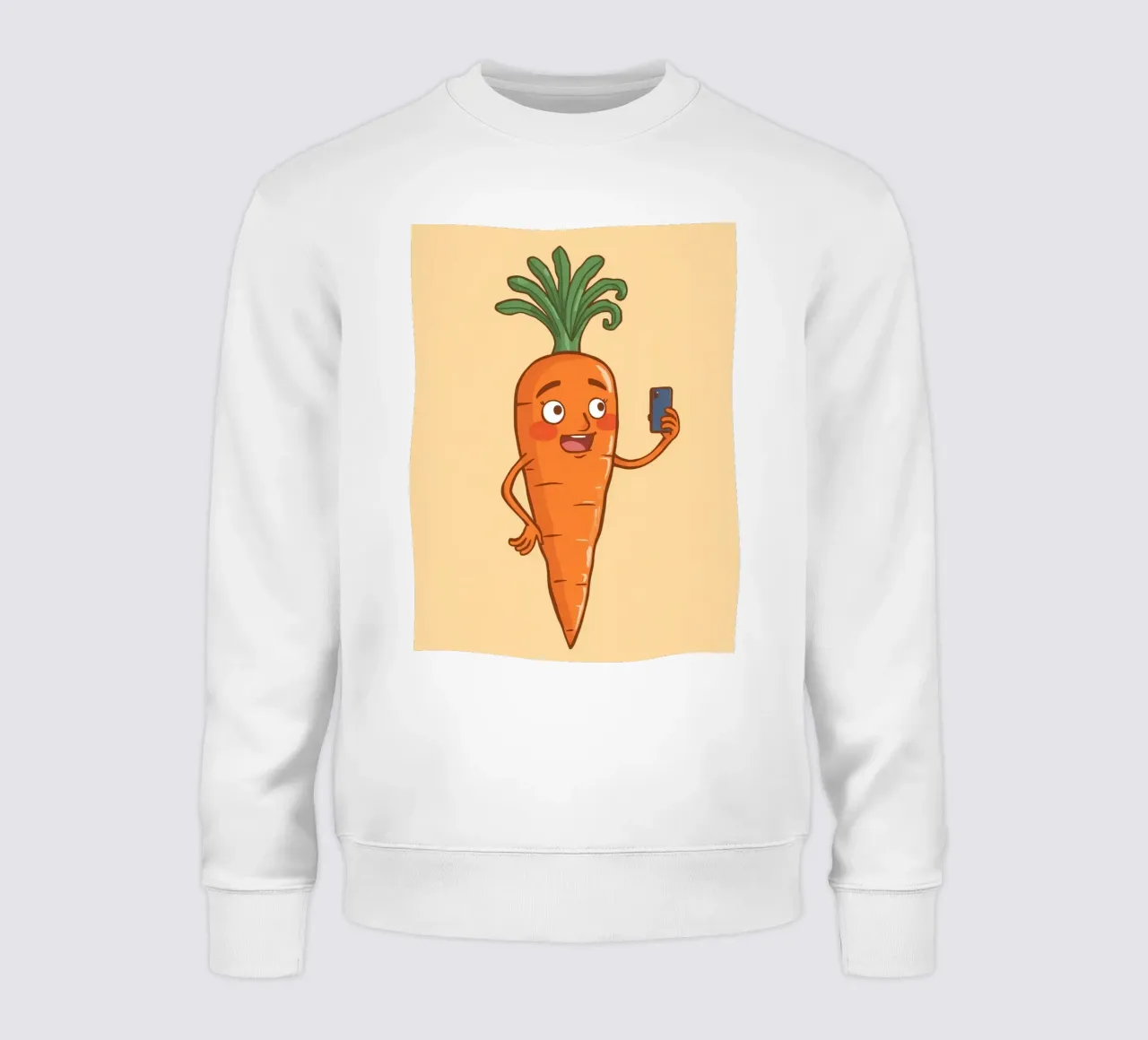 Carota Insta felpa da DesignDoodle