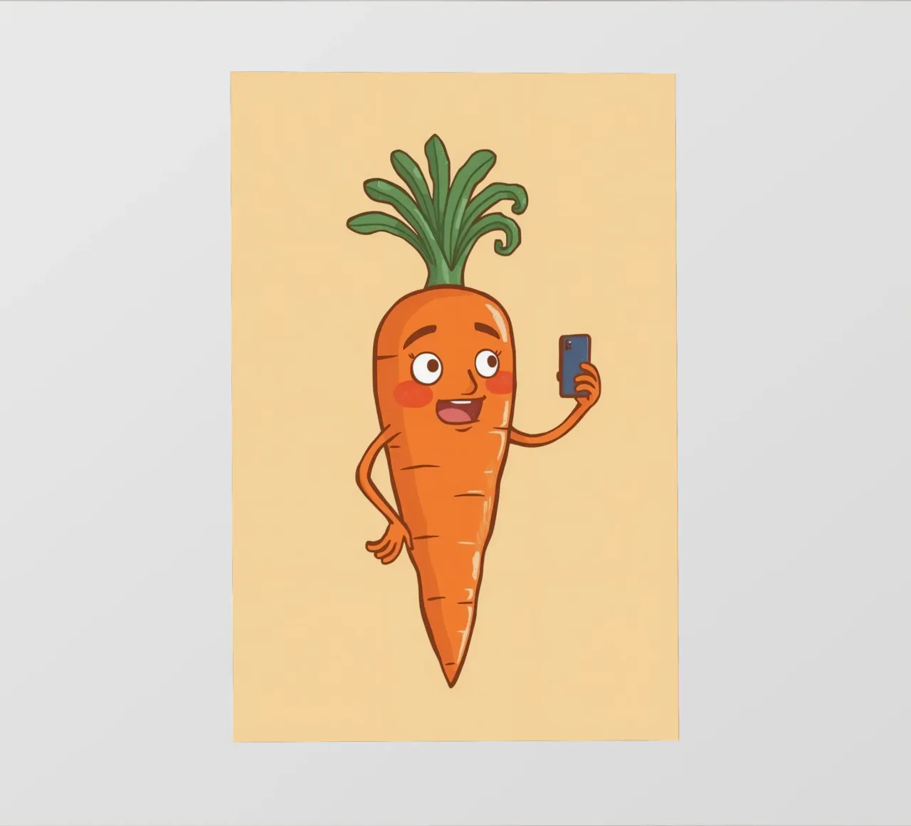 Carota Insta pellicola backlit da DesignDoodle