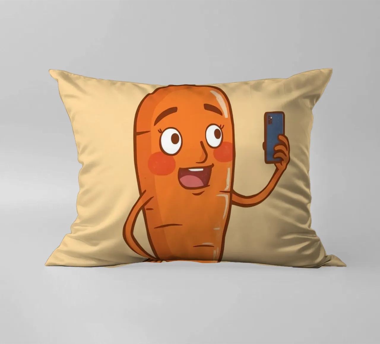 Carota Insta cuscino da DesignDoodle