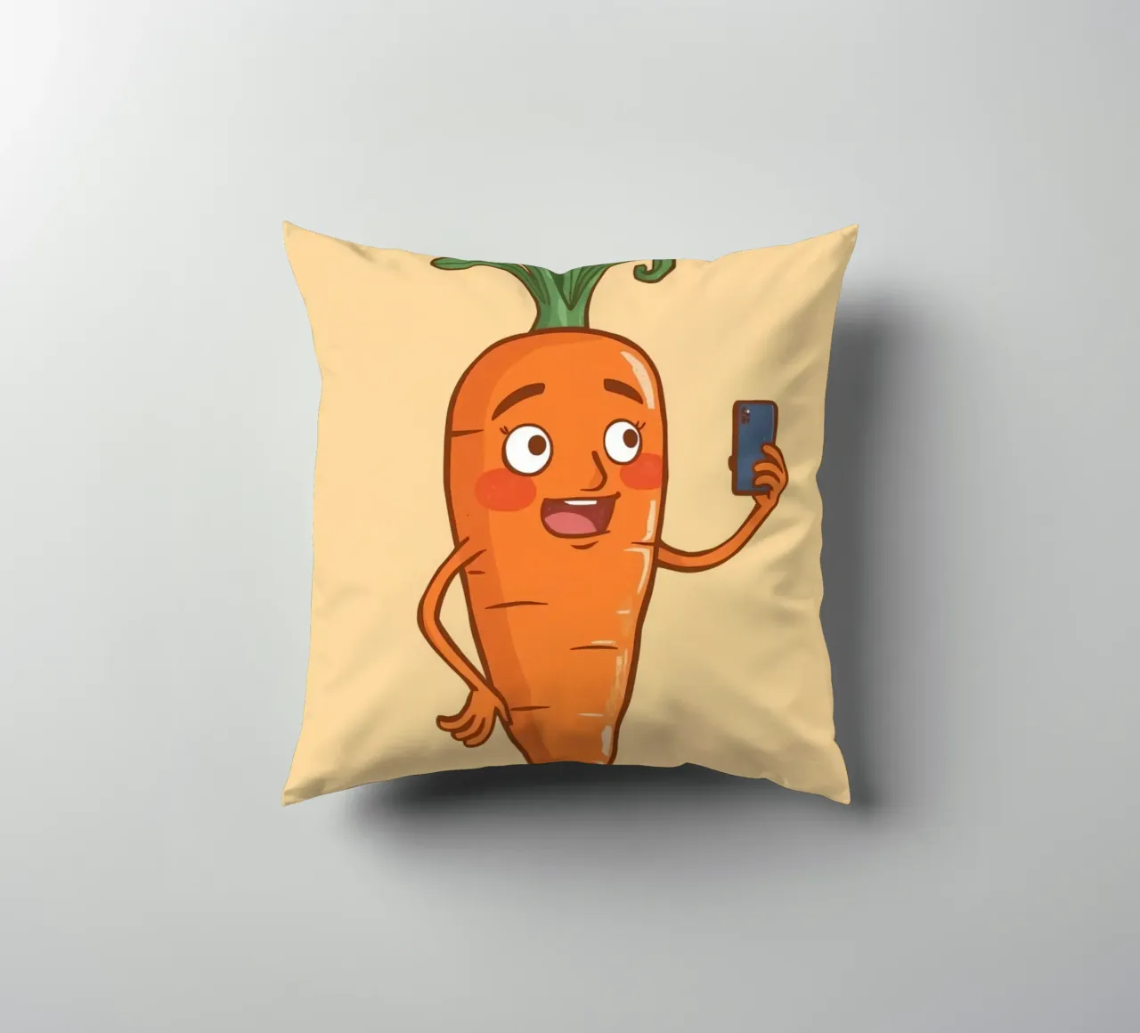 Carota Insta cuscino da DesignDoodle