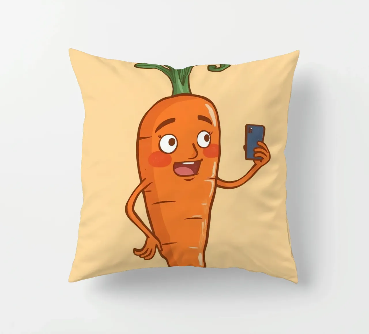 Carota Insta cuscino da DesignDoodle
