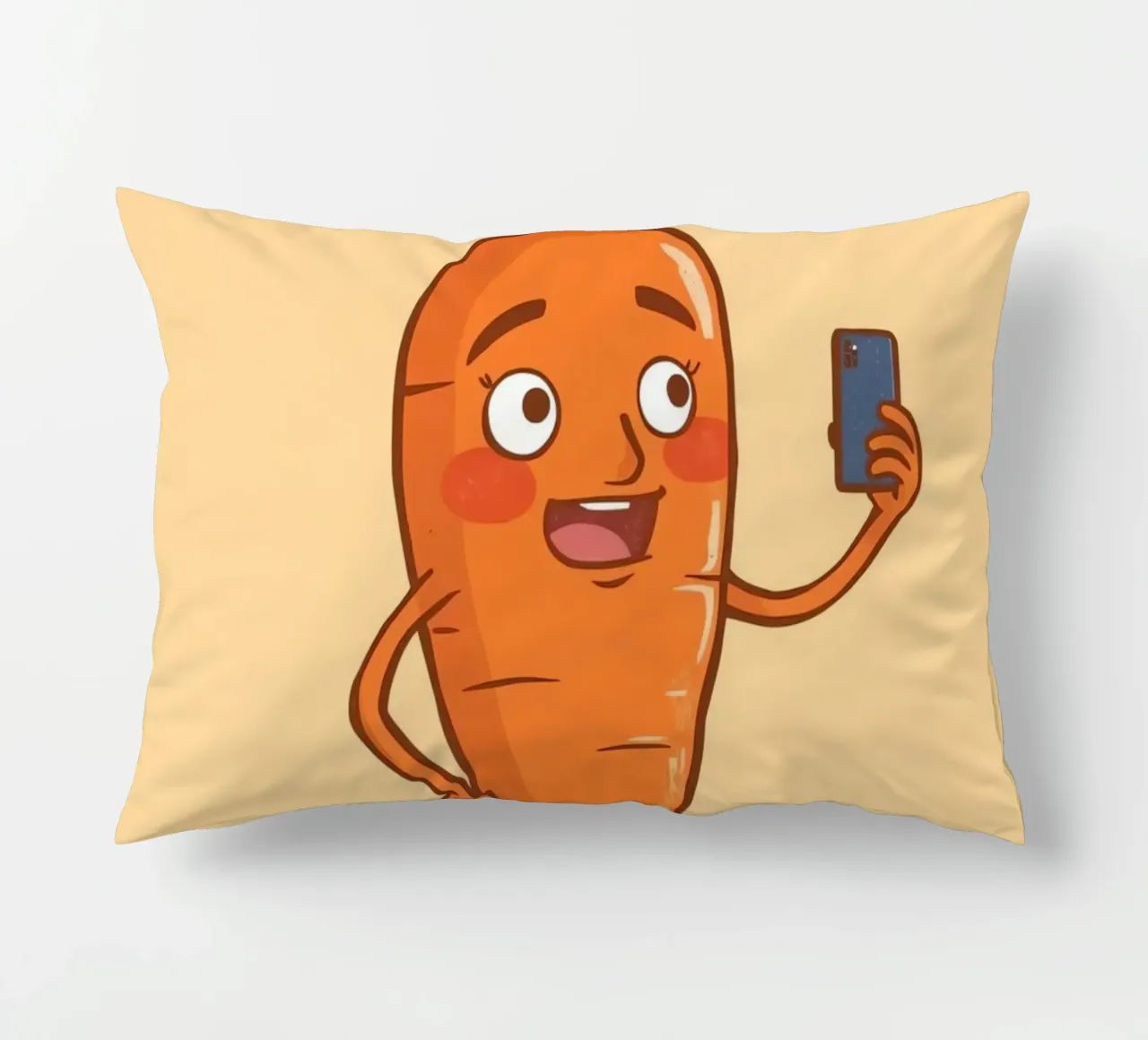 Carota Insta cuscino da DesignDoodle