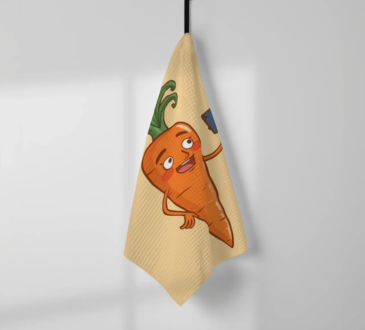 Carota Insta canovaccio da cucina da DesignDoodle