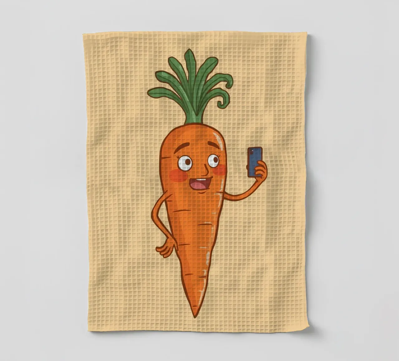 Carota Insta canovaccio da cucina da DesignDoodle