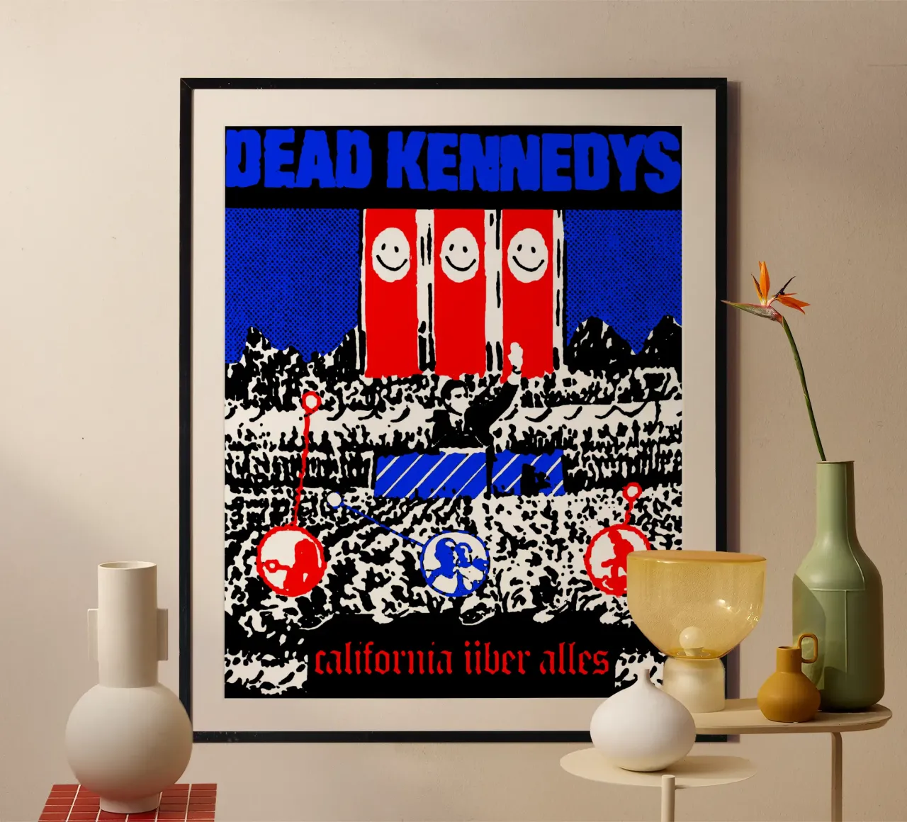 Dead Kennedys indle band poster da grass.studio_