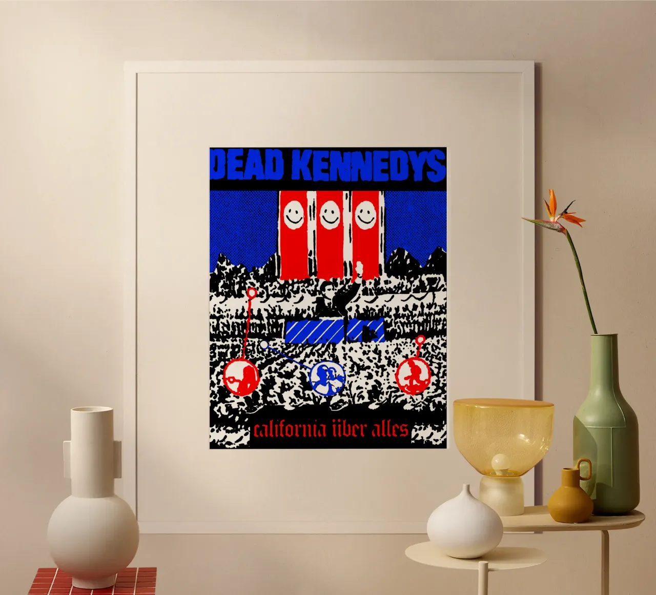 Dead Kennedys indle band poster da grass.studio_