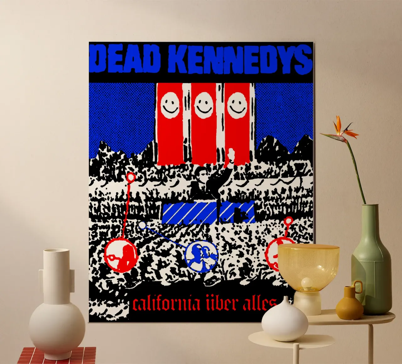 Dead Kennedys indle band poster da grass.studio_