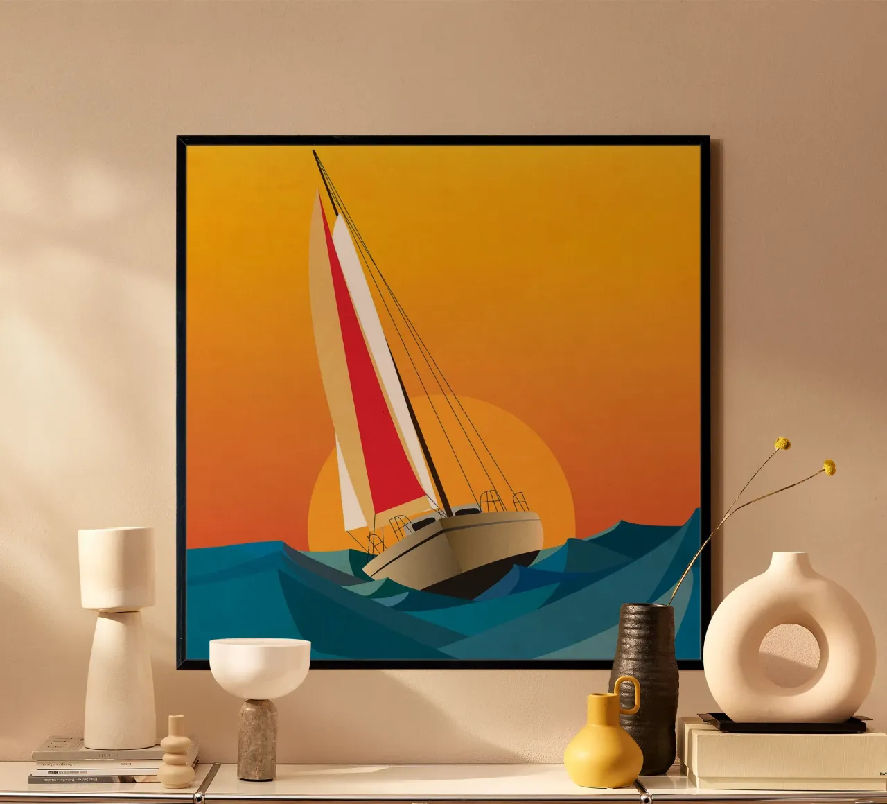 Navigare al sole poster da Rita