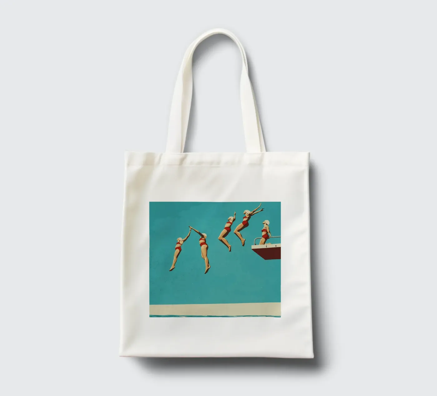 Sequential dive tote bag by Rita