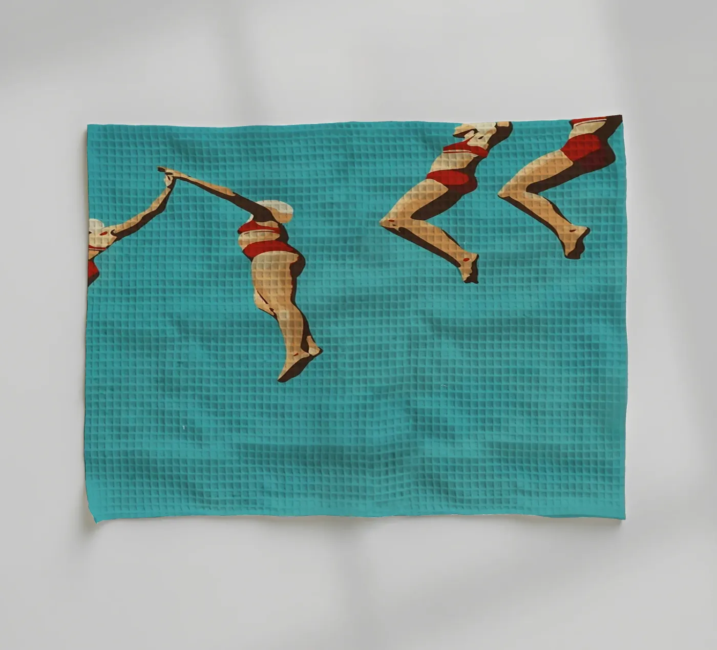 Sequential dive Geschirrtuch von Rita