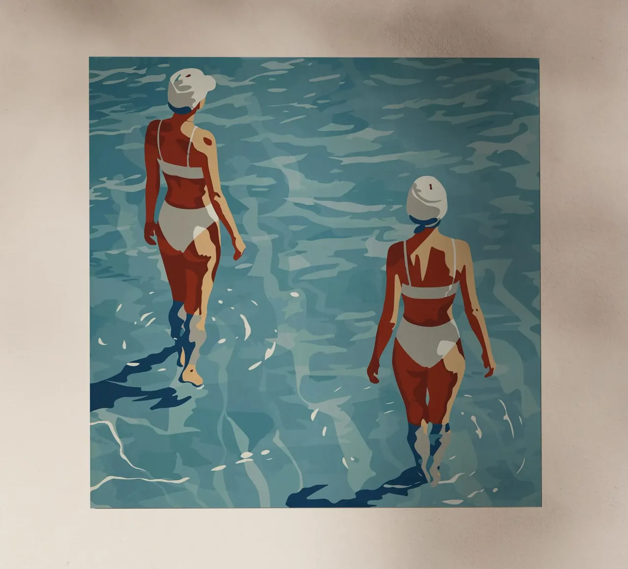 Sorelle pellicola backlit da Rita