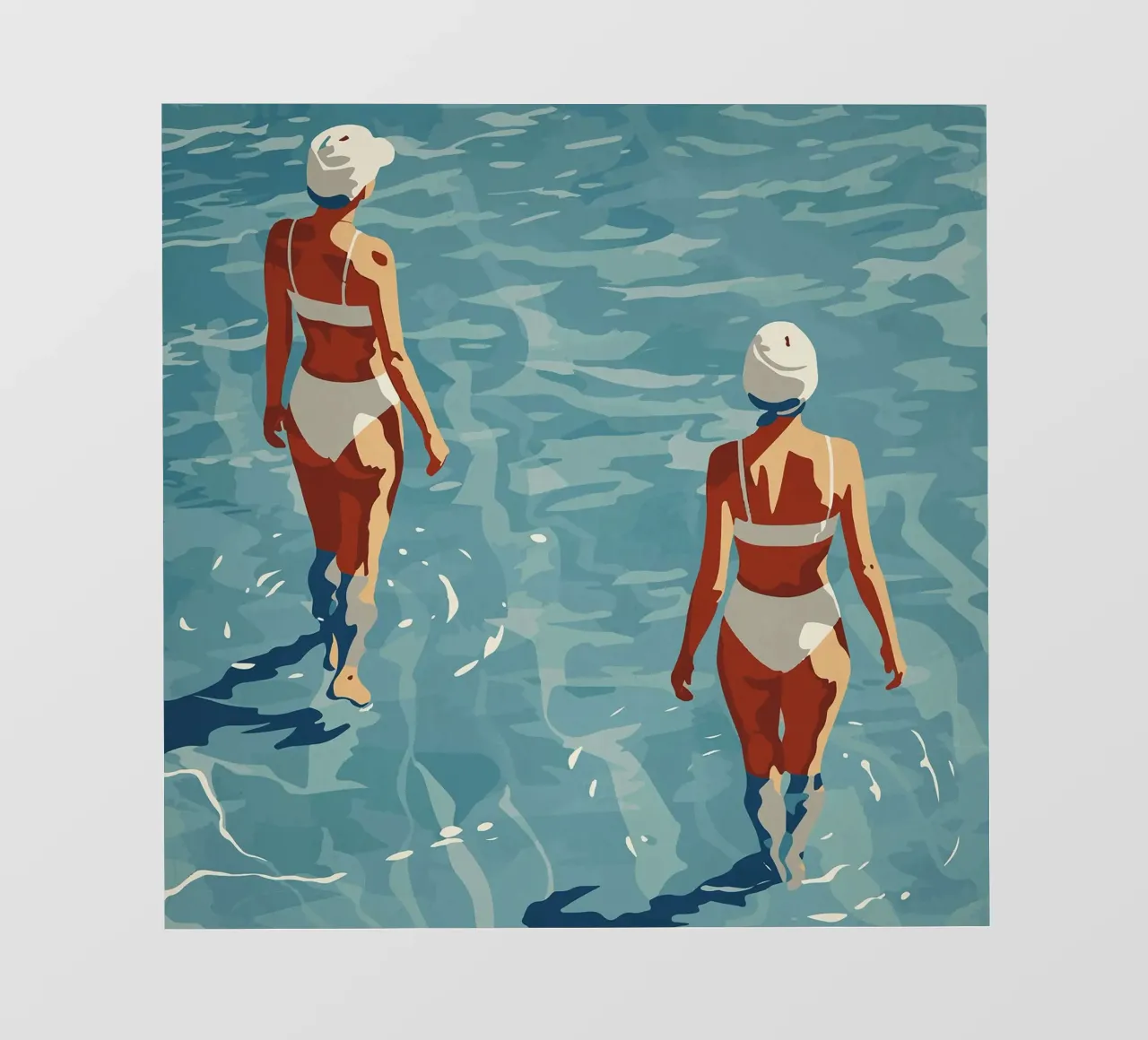 Sorelle pellicola backlit da Rita