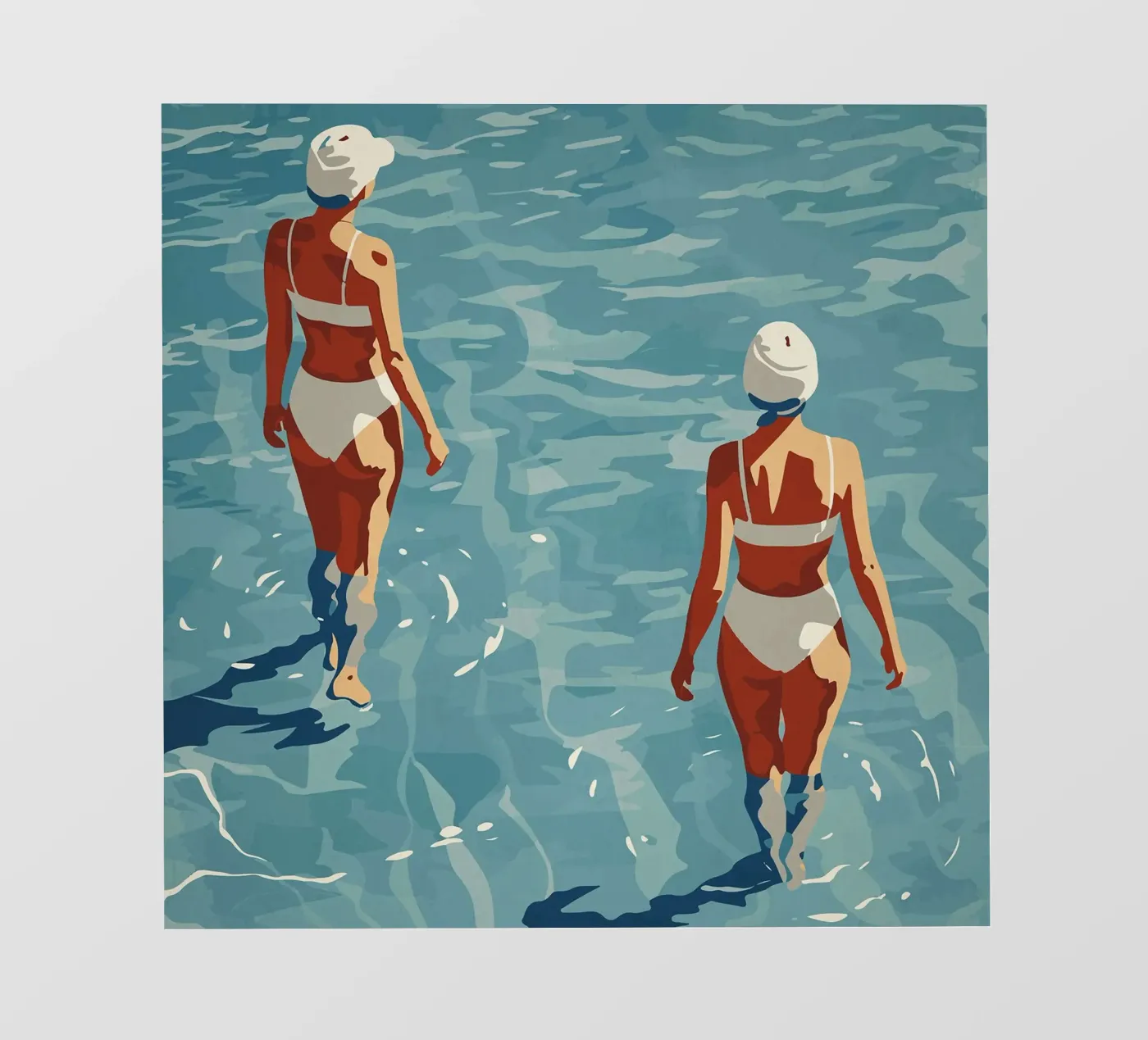 Zussen fotobehang van Rita