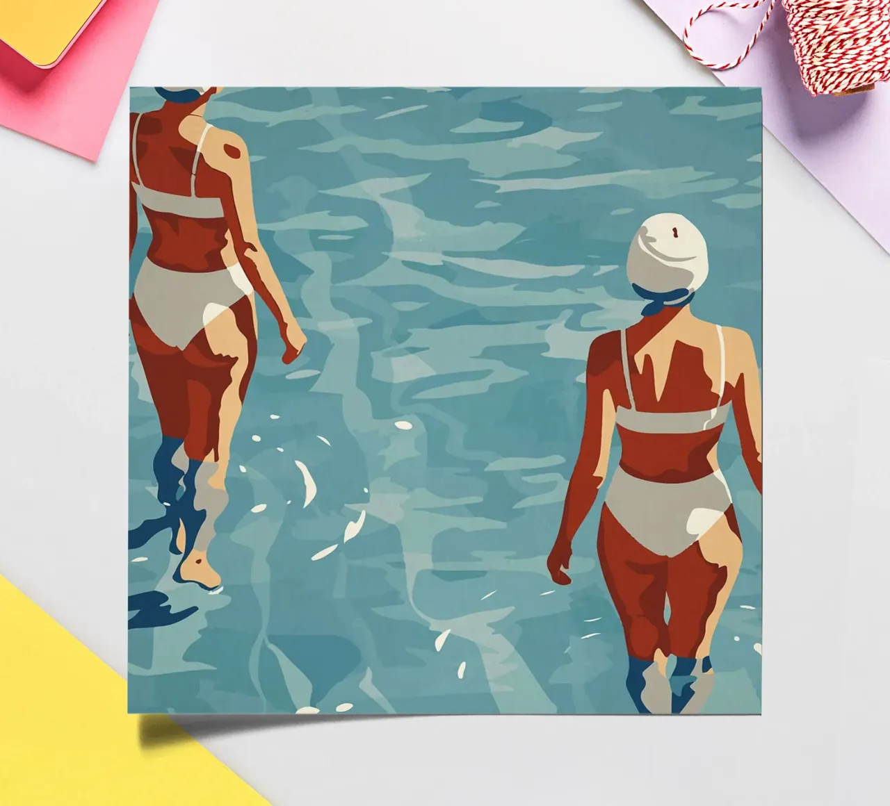 Sisters sticker sheet by Rita