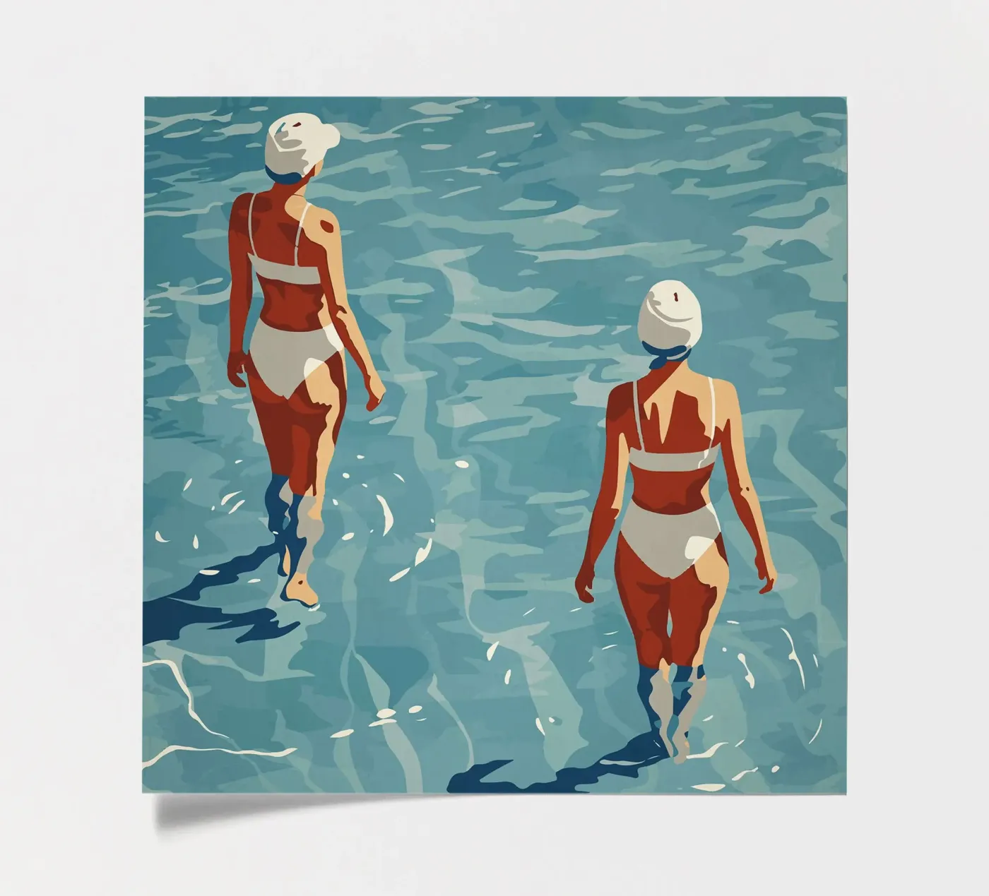 Zussen stickervel van Rita