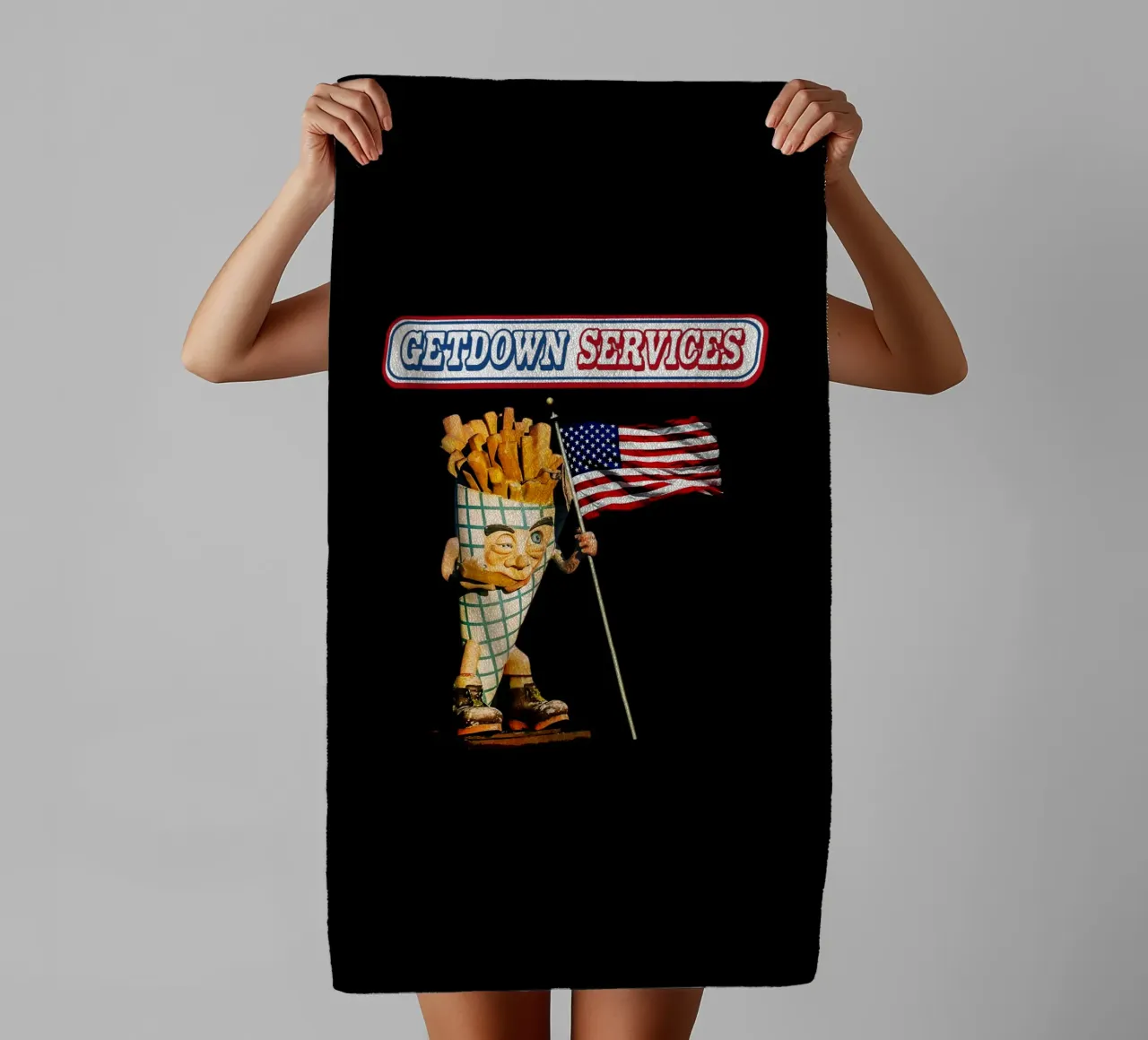 Getdown Service Indle music towel by igoshdesigns