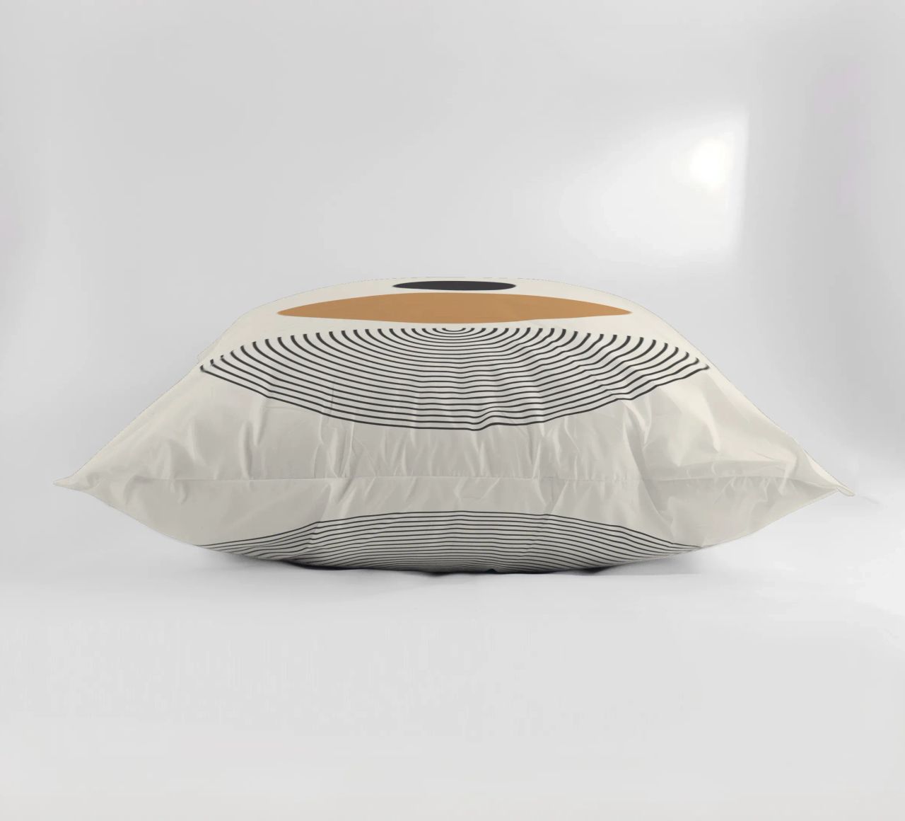 Abstract Boho mid century Pattern 01 decorative cushion by Paigaam Studio