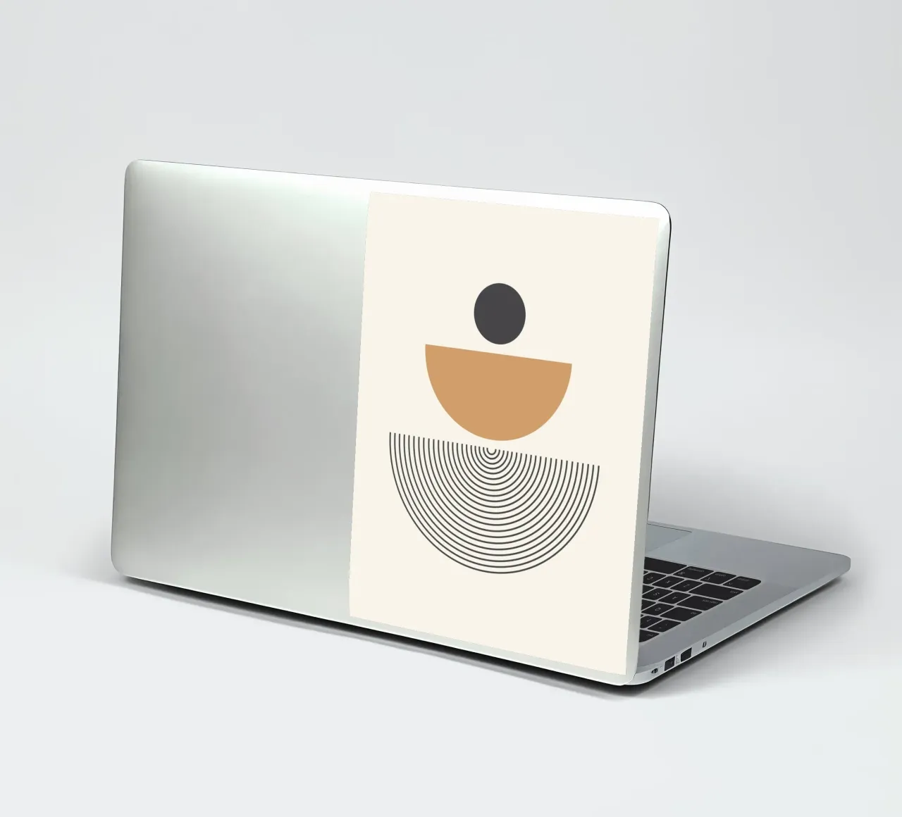 Astratto Boho metà secolo Pattern 01 adesivo da Paigaam Studio