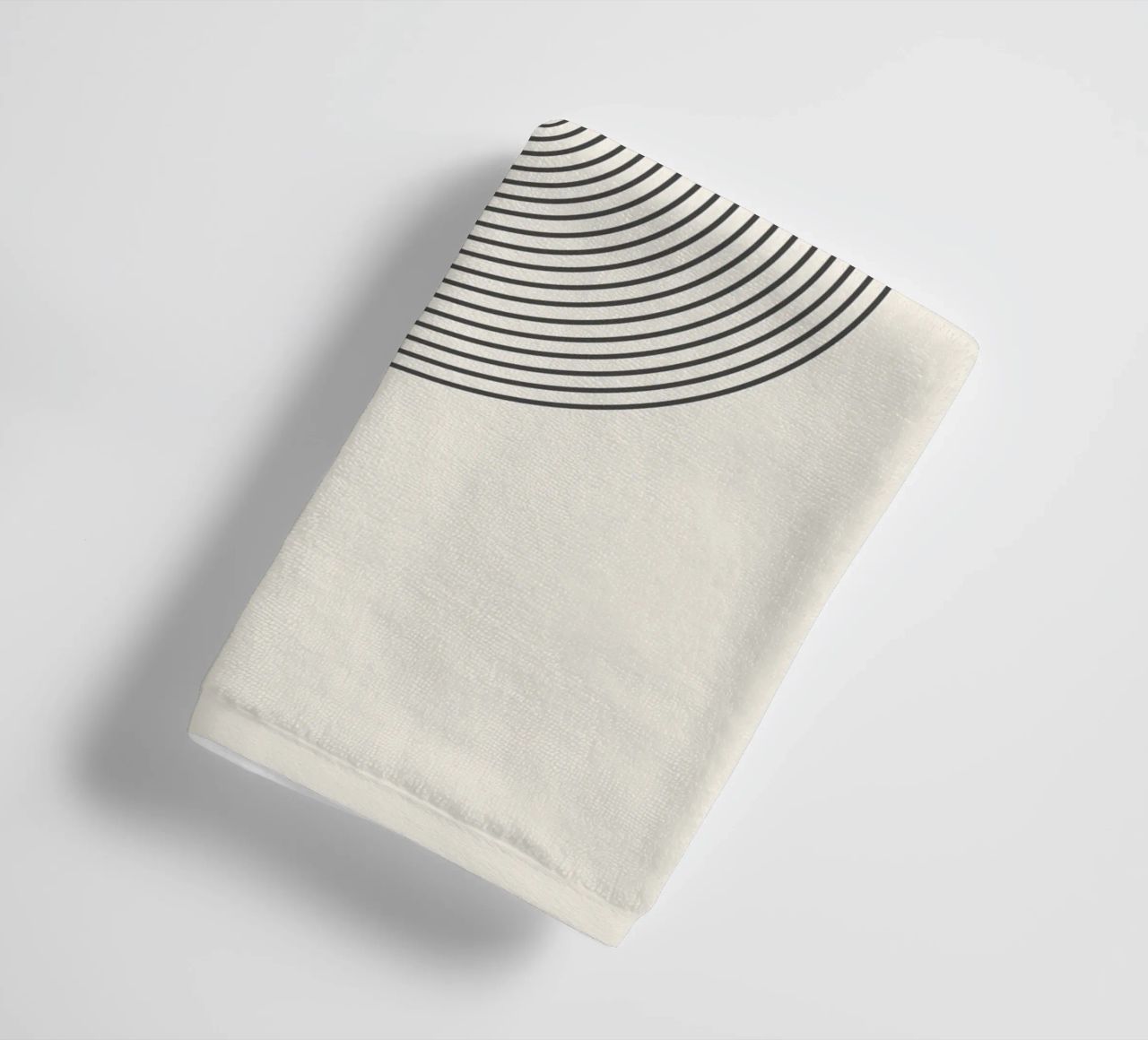 Abstract Boho mid century Pattern 01 towel by Paigaam Studio