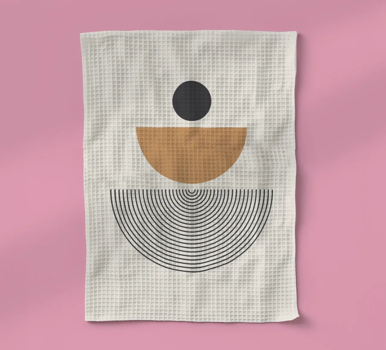 Astratto Boho metà secolo Pattern 01 canovaccio da cucina da Paigaam Studio