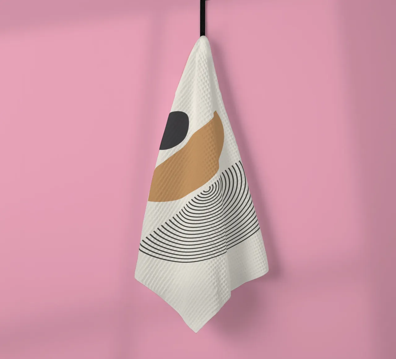 Astratto Boho metà secolo Pattern 01 canovaccio da cucina da Paigaam Studio