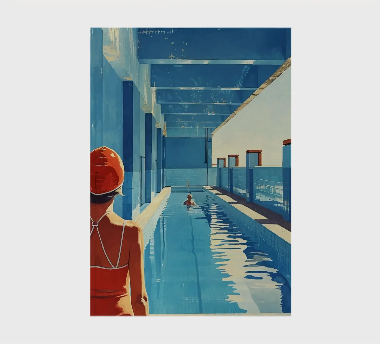 Swimming notebook by Rita