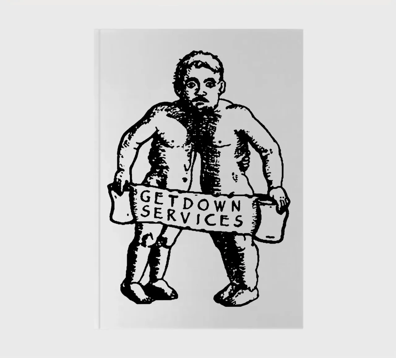 Silhouette Style Getdown Service carnet de notes de igoshdesigns