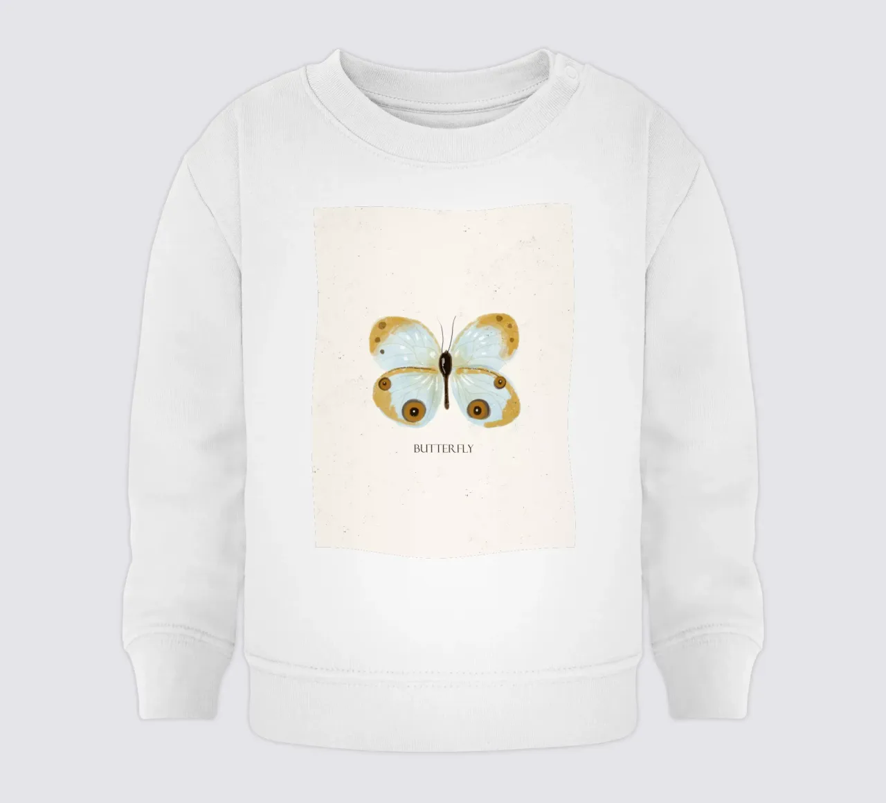 Farfalla felpa neonato da Indigo Rain