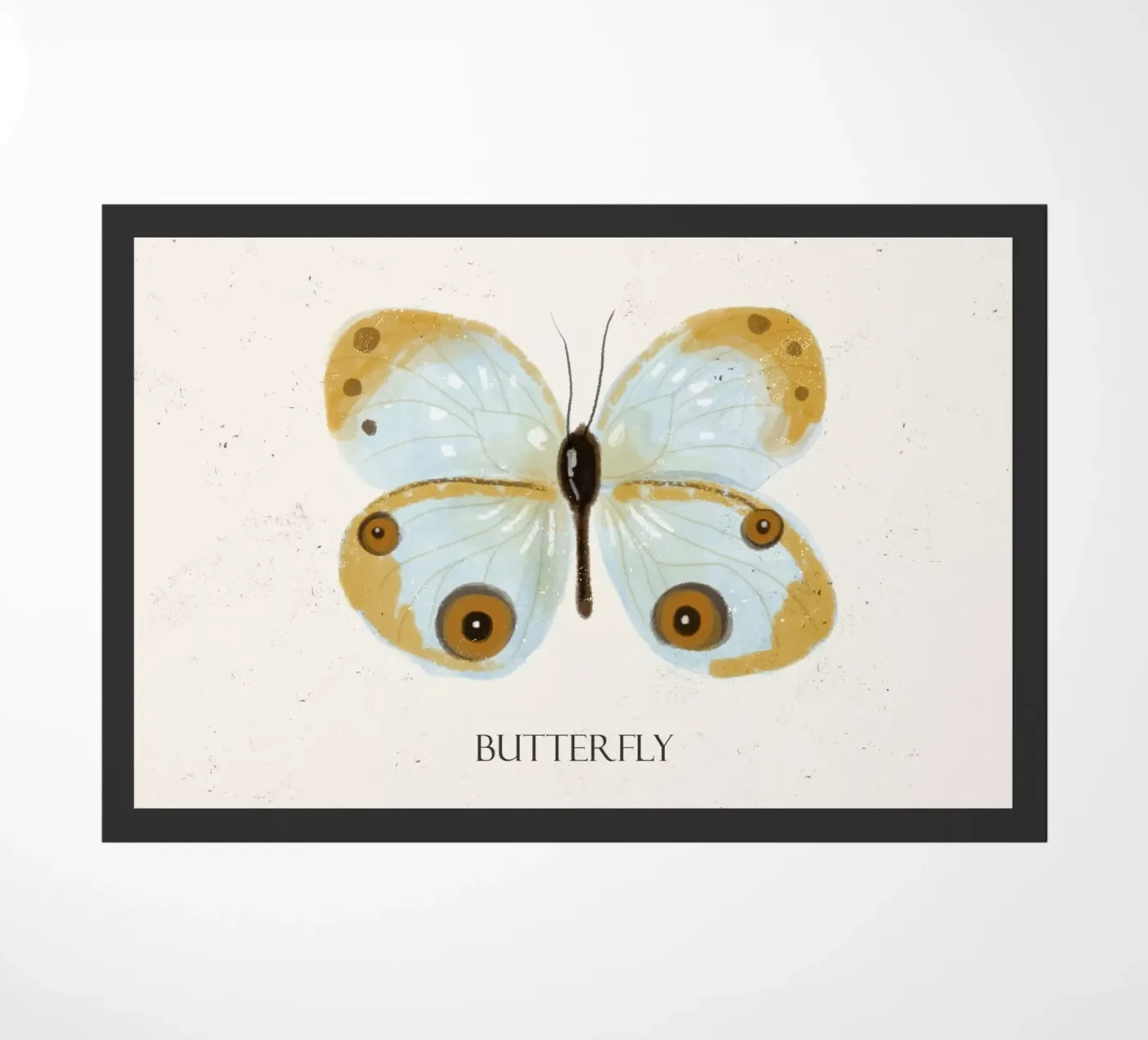 Butterfly Fußmatte von Indigo Rain