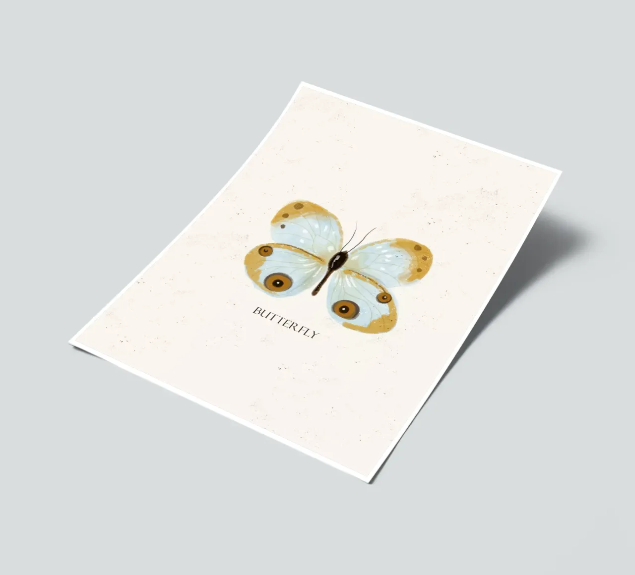 Farfalla foglio adesivo da Indigo Rain