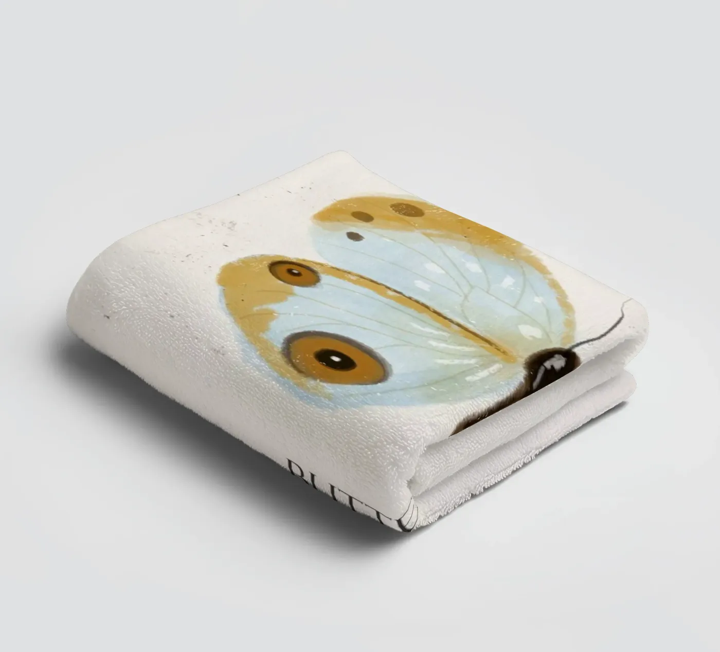 Vlinder badhanddoek van Indigo Rain