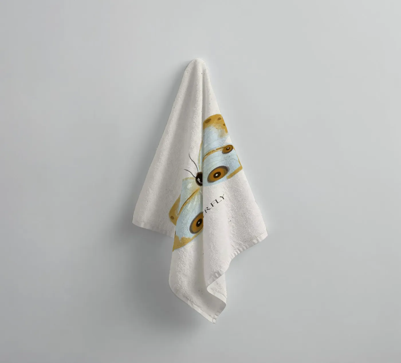 Vlinder badhanddoek van Indigo Rain