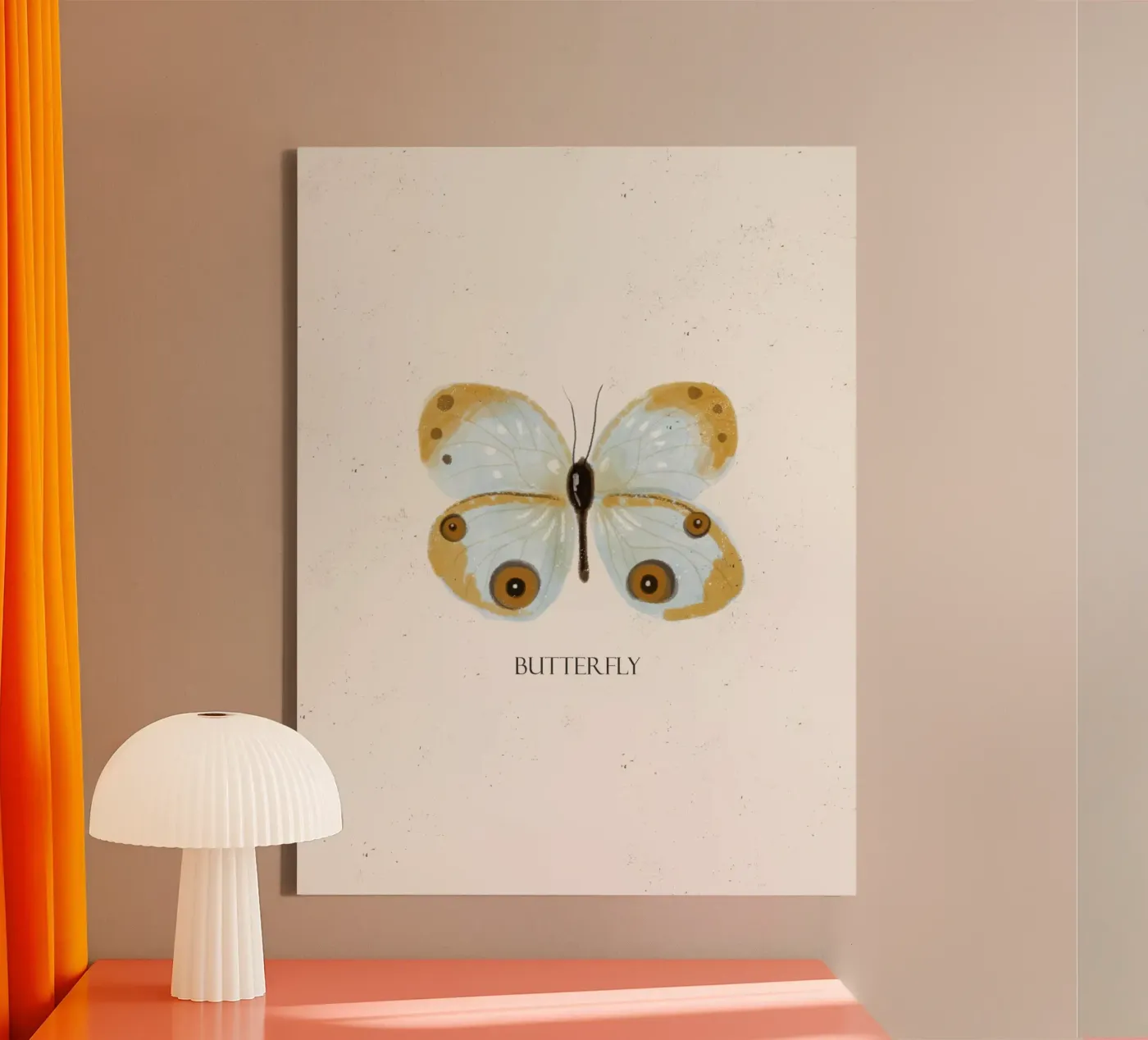 Butterfly canvas by Indigo Rain