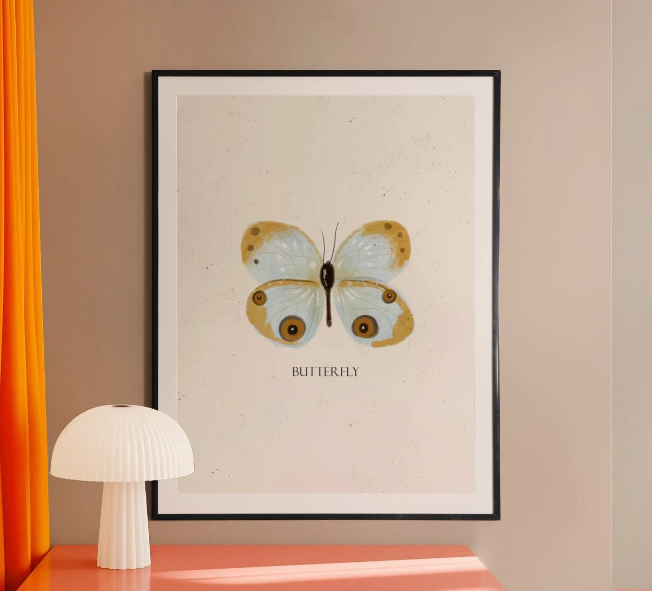Schmetterling Poster von Indigo Rain