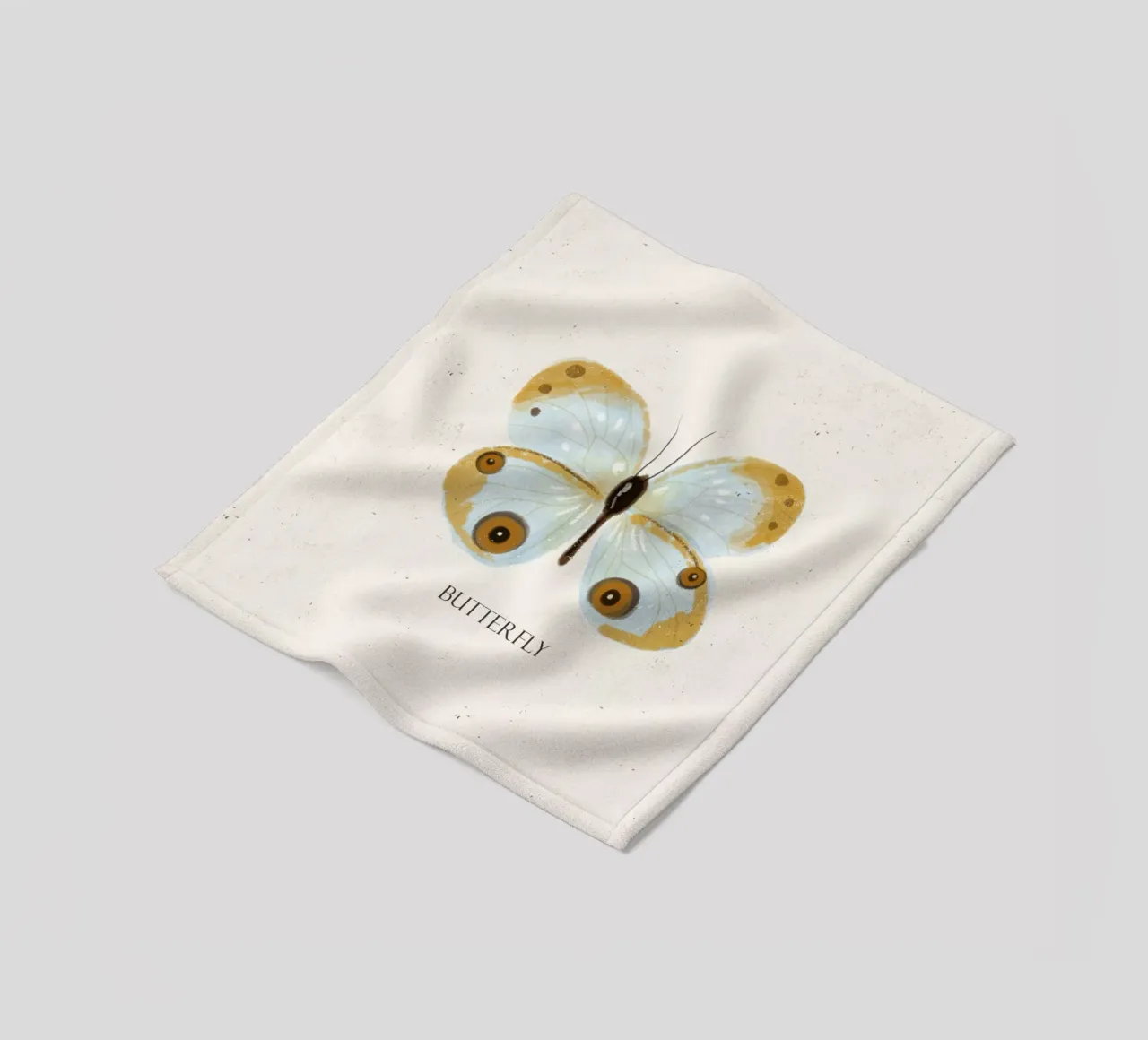 Vlinder fleecedeken van Indigo Rain