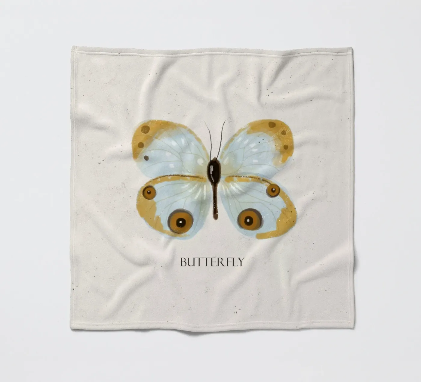 Vlinder fleecedeken van Indigo Rain