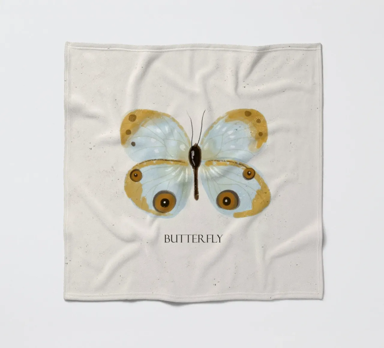 Vlinder fleecedeken van Indigo Rain