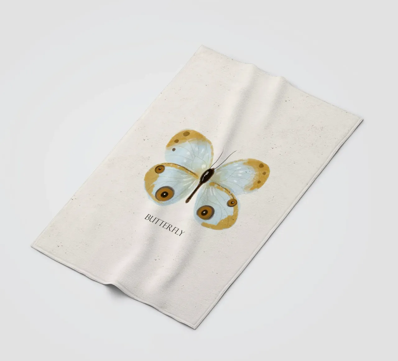 Vlinder fleecedeken van Indigo Rain