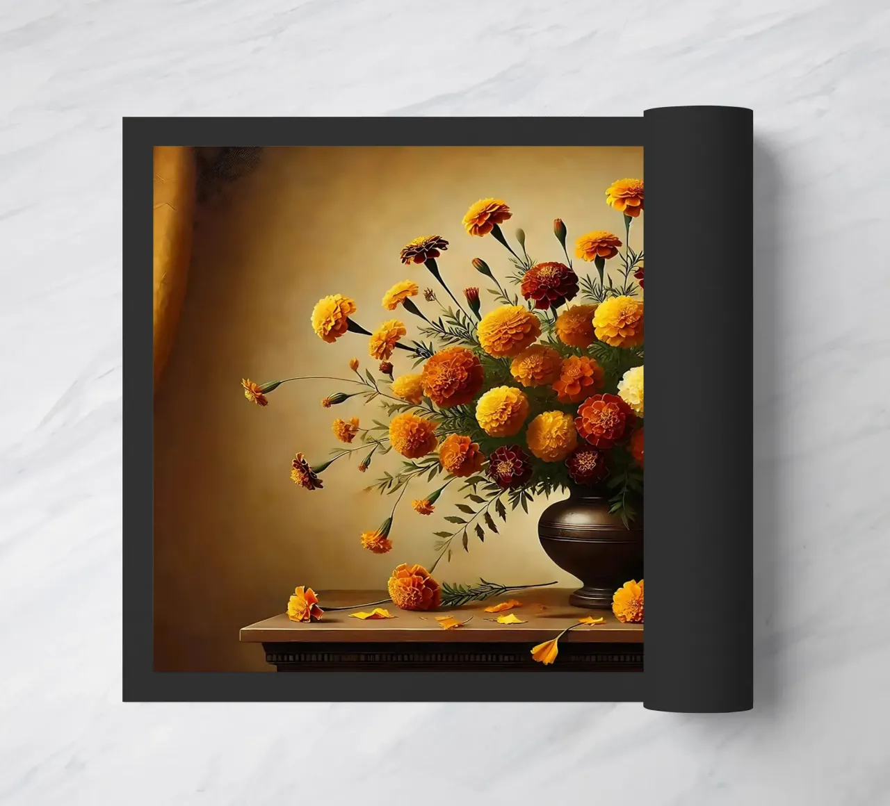 Bouquet di calendule vittoriane zerbino da VintageBotanics