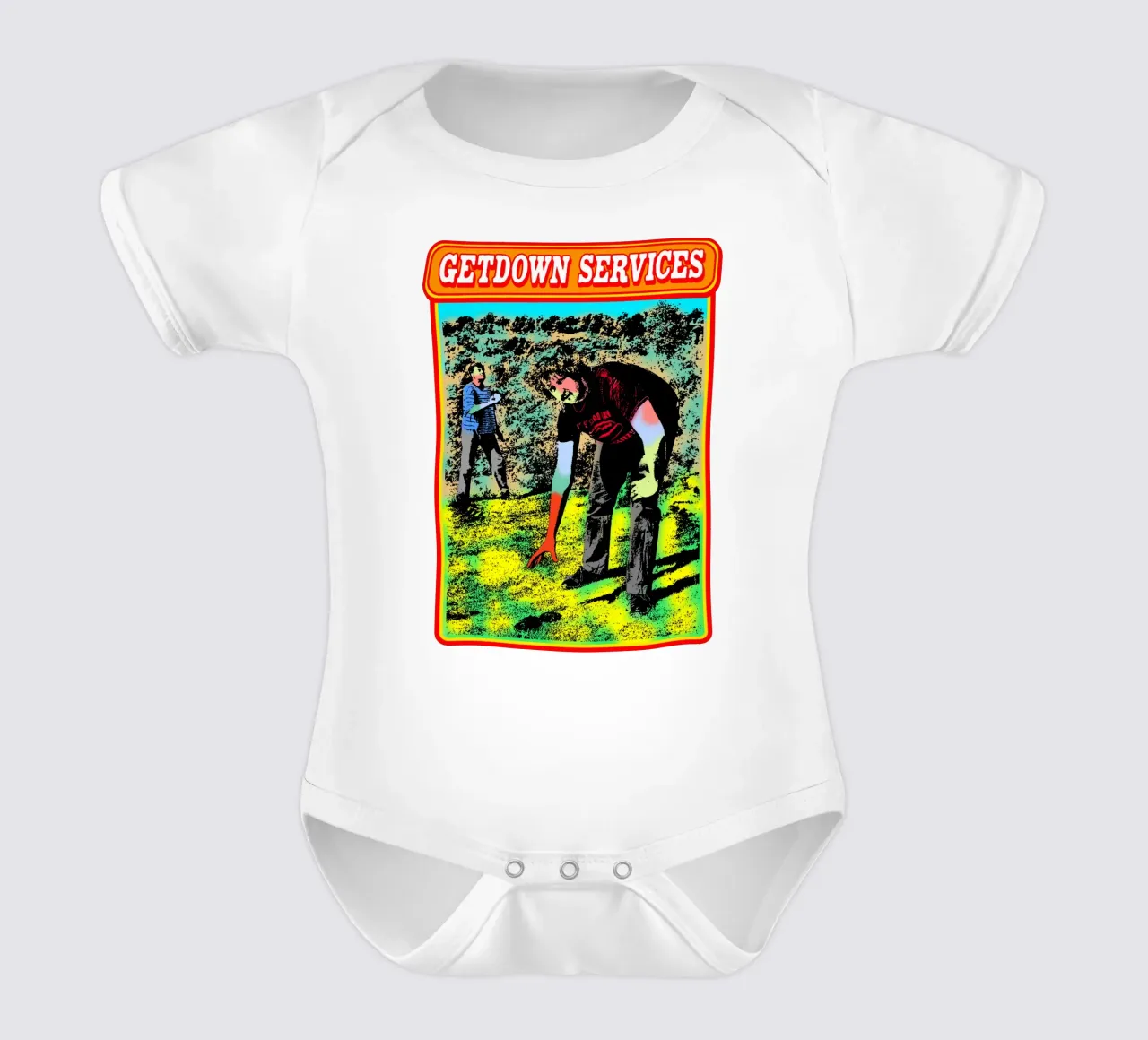 Servizio Getdown Art body neonato maniche corte da igoshdesigns
